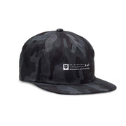 Fox Base Over Adjustable Hat Black Camo front