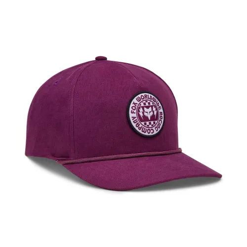 W Race Rope Trucker Hat - Sangria