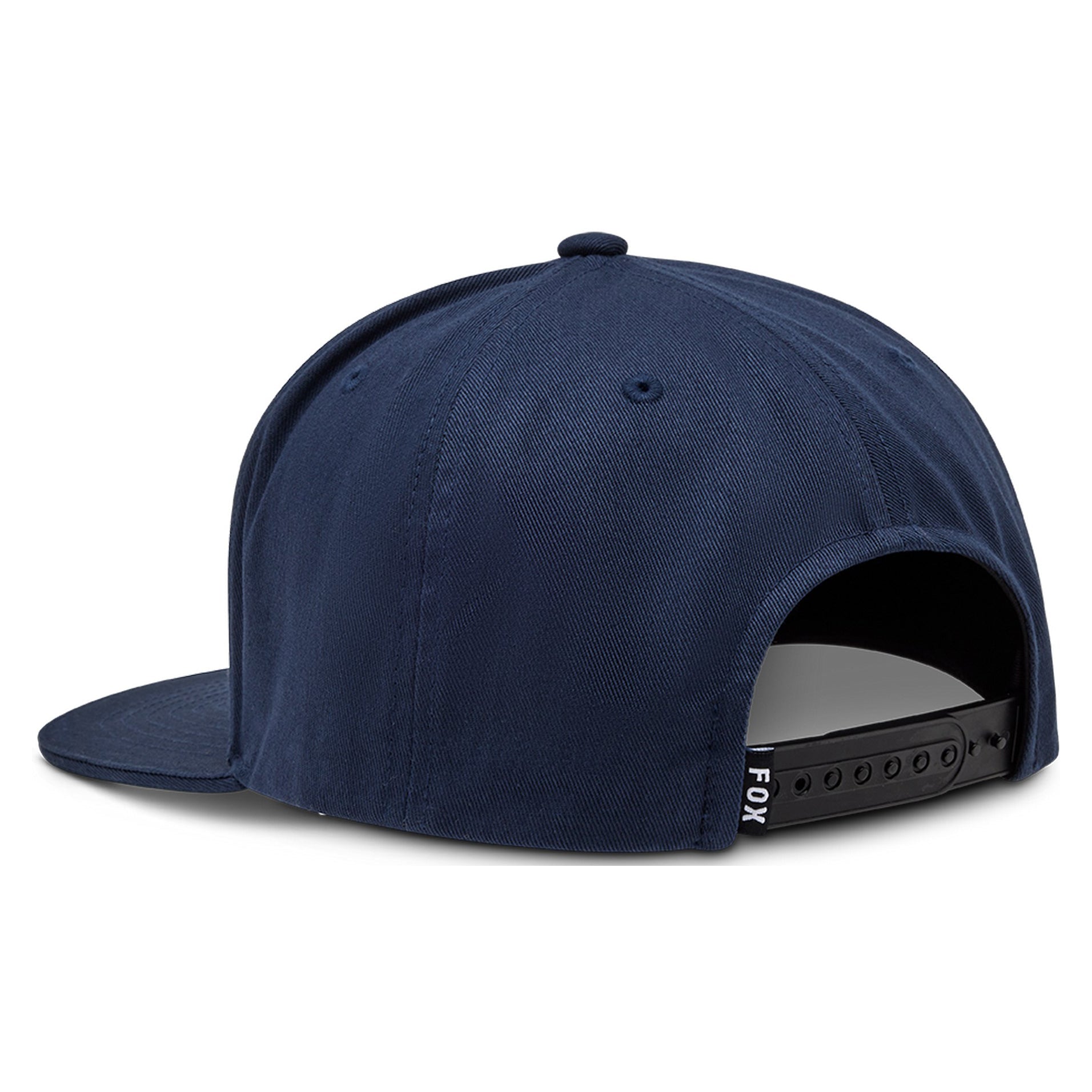 Fox Throttle Snapback Hat in midnight - side