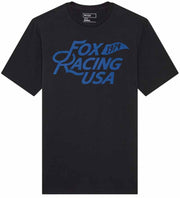 Fox Flag Premium Tee Black front