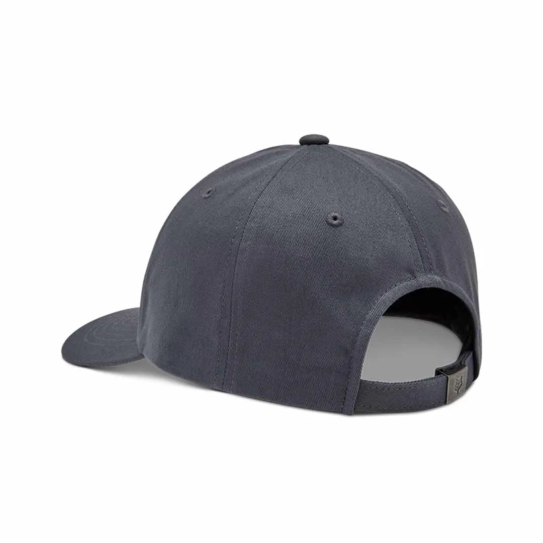 Fox Hotlaps Adjustable Hat in graphite - back