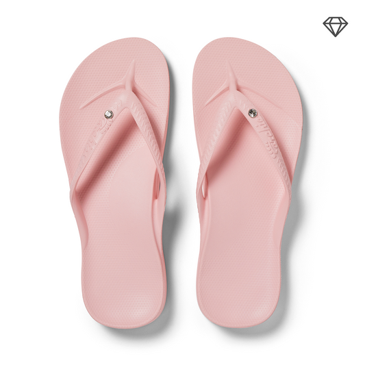 Arch Support Thongs - Classic - Crystal Pink - Catani Clothing