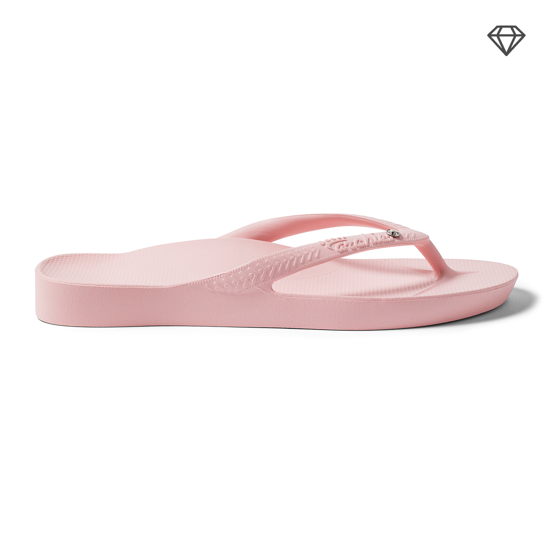 Archies Arch Support Thongs - Classic - Crystal Pink (view 4)