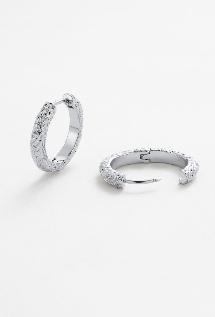 Zafino Belle Hoop - Silver (view 3)