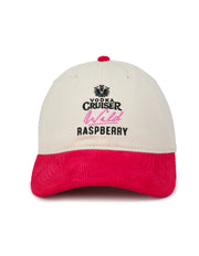 Vodka Cruiser Raspberry Two Tone Cord Ball Park Cap - Raspberry - Catani Clothing