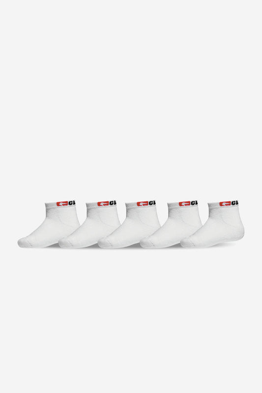 Toddler Ankle Sock - White - 1-5Y