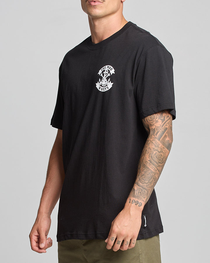 Anchor Bones SS Tee - Black