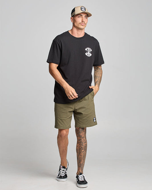 Anchor Bones SS Tee - Black