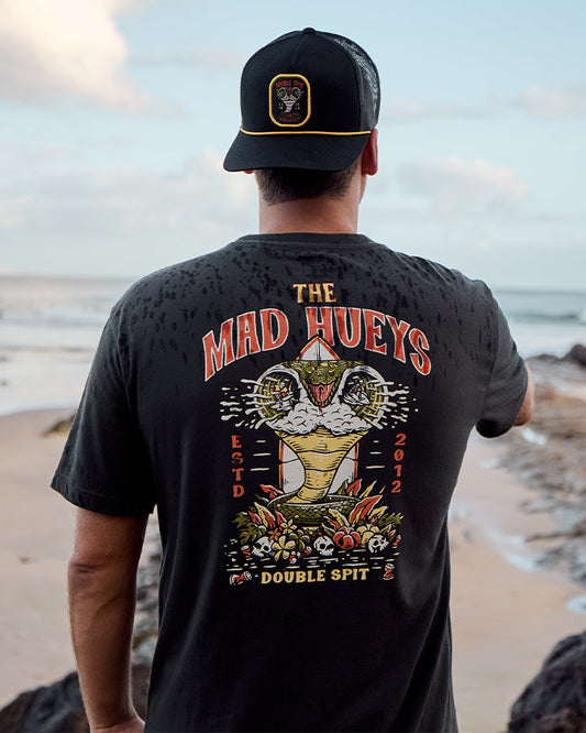 Double Spit SS Tee - Vintage Black