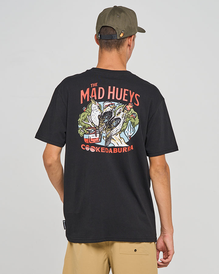 Cookedaburra Trio Short Sleeve Tee - Black - Catani Clothing