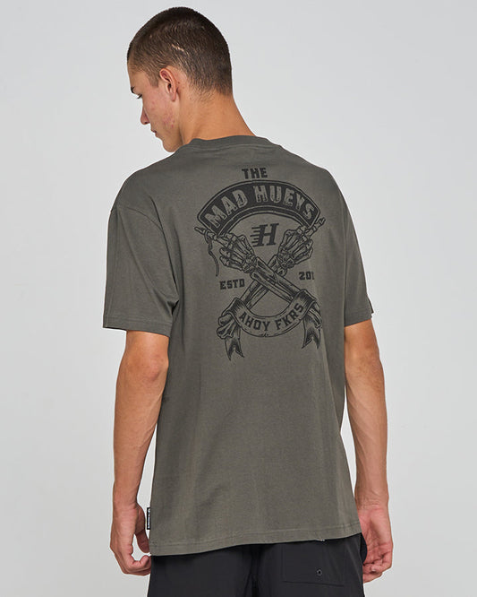 Fkrs Ahoy Short Sleeve Tee - Charcoal