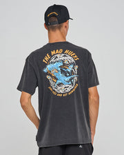 Get Hammered Short Sleeve Tee - Washed Black - Catani Clothing