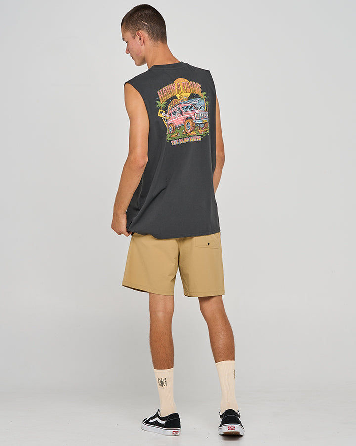 Roadie Muscle - Vintage Black