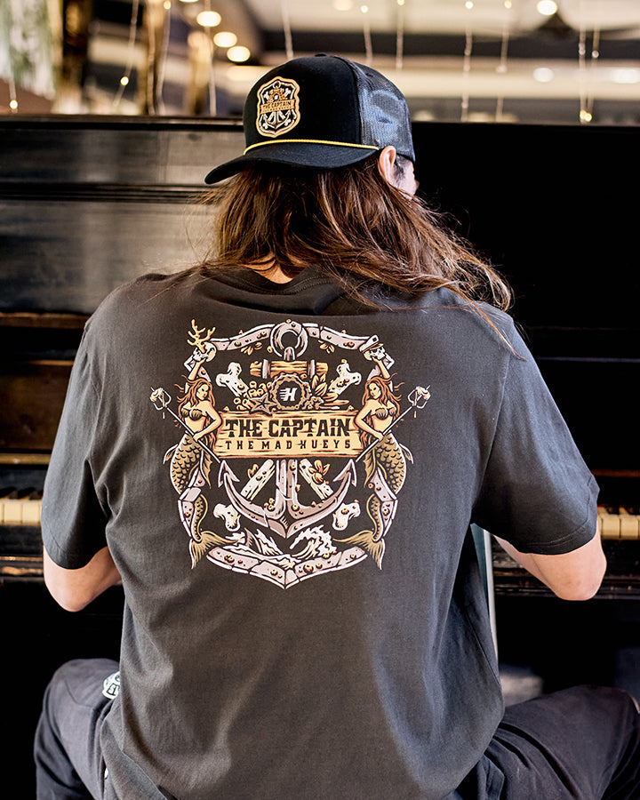 Deep Sea Captain SS Tee - Vintage Black