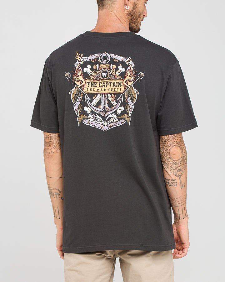 Deep Sea Captain SS Tee - Vintage Black