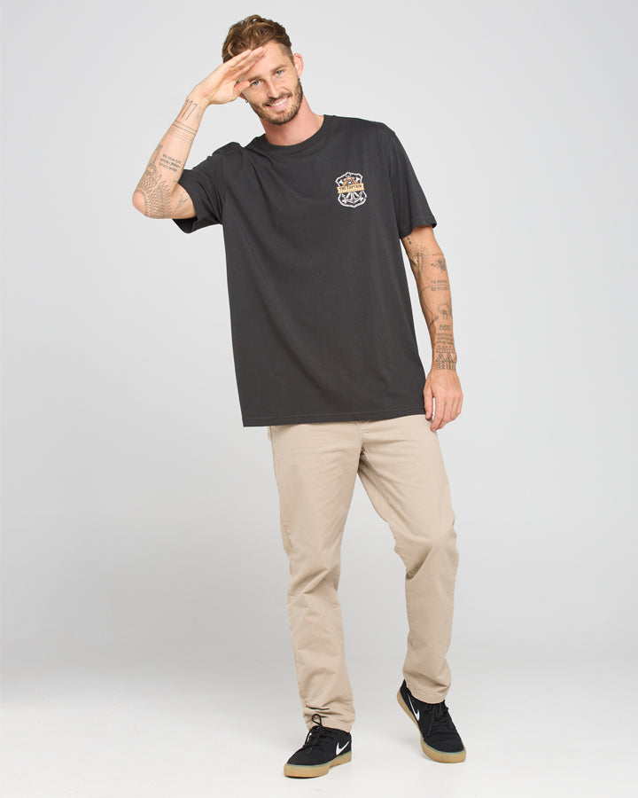 Deep Sea Captain SS Tee - Vintage Black