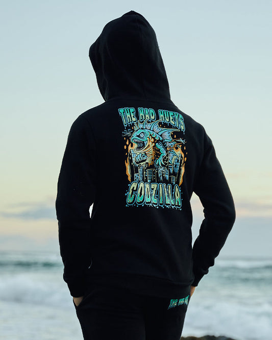 Codzilla Returns Youth Pullover - Black