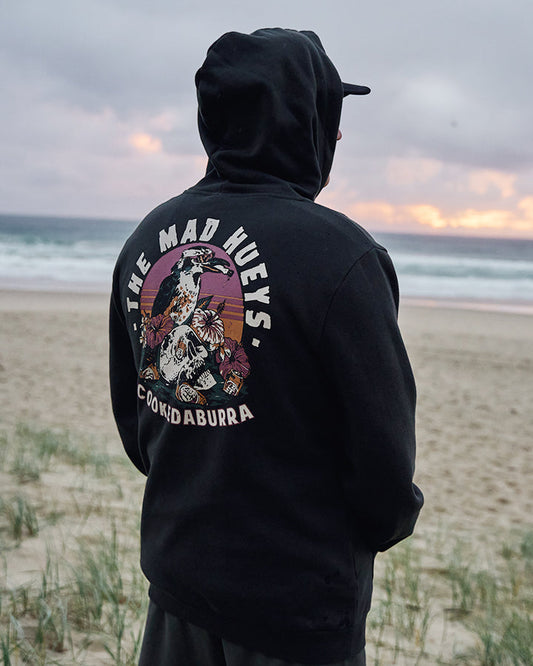 Stranded Cookedaburra Hooded Pullover - Vintage Black
