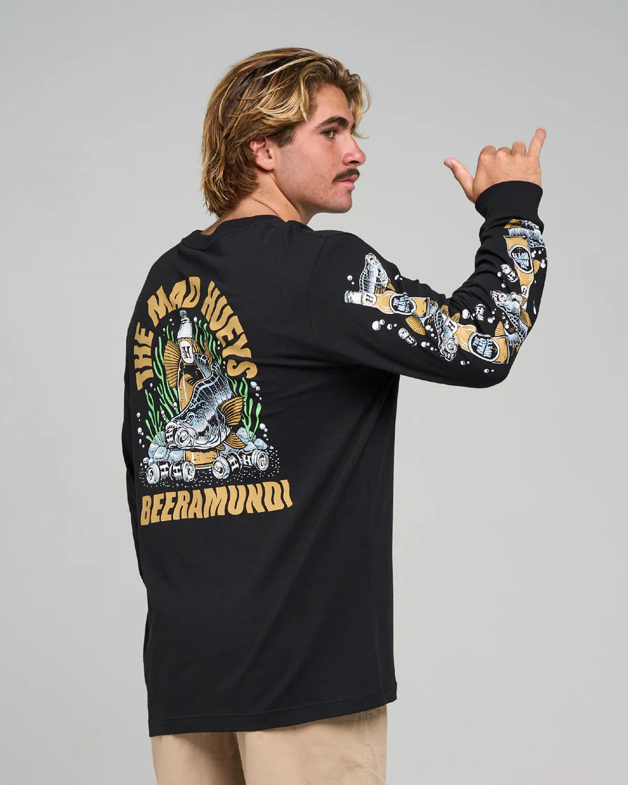 Beeramundi Long Sleeve Tee - Black