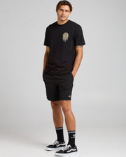 Freestyle 18" Swim Volley Short - Black - Catani Clothing