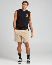 Stranded 18" Chino Short - Taupe - Catani Clothing