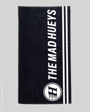 Hueys Surf Towel - Black - Catani Clothing