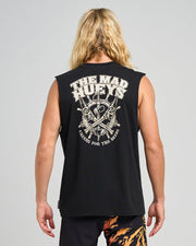 Ship Wheel Beers Muscle - Black - Catani Clothing