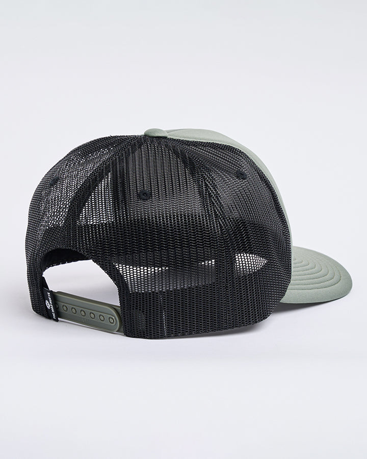 The Mad Hueys Cookedatoo Trio Foam Trucker - Olive (view 5)