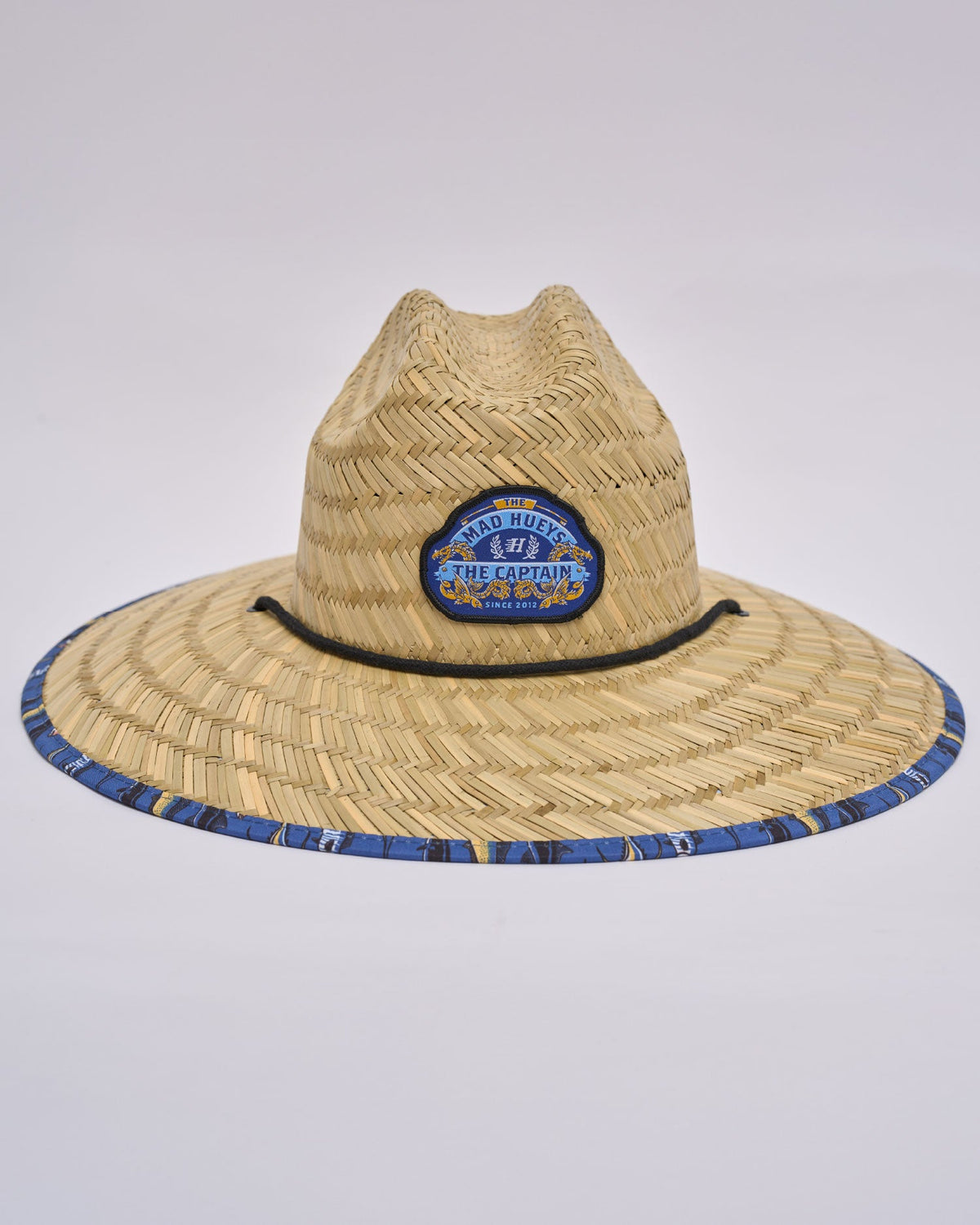 The Mad Hueys Dragon Captain Straw Hat in Natural