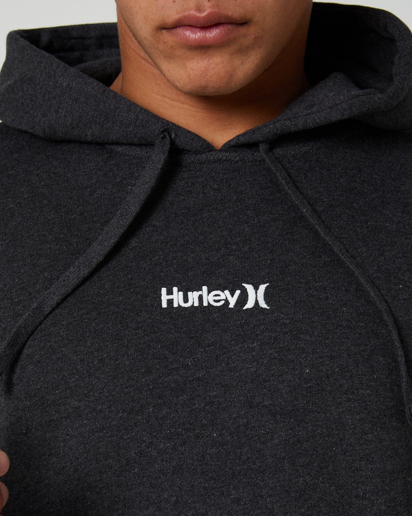 Hurley One & Only Pullover - Heather Black (view 4)
