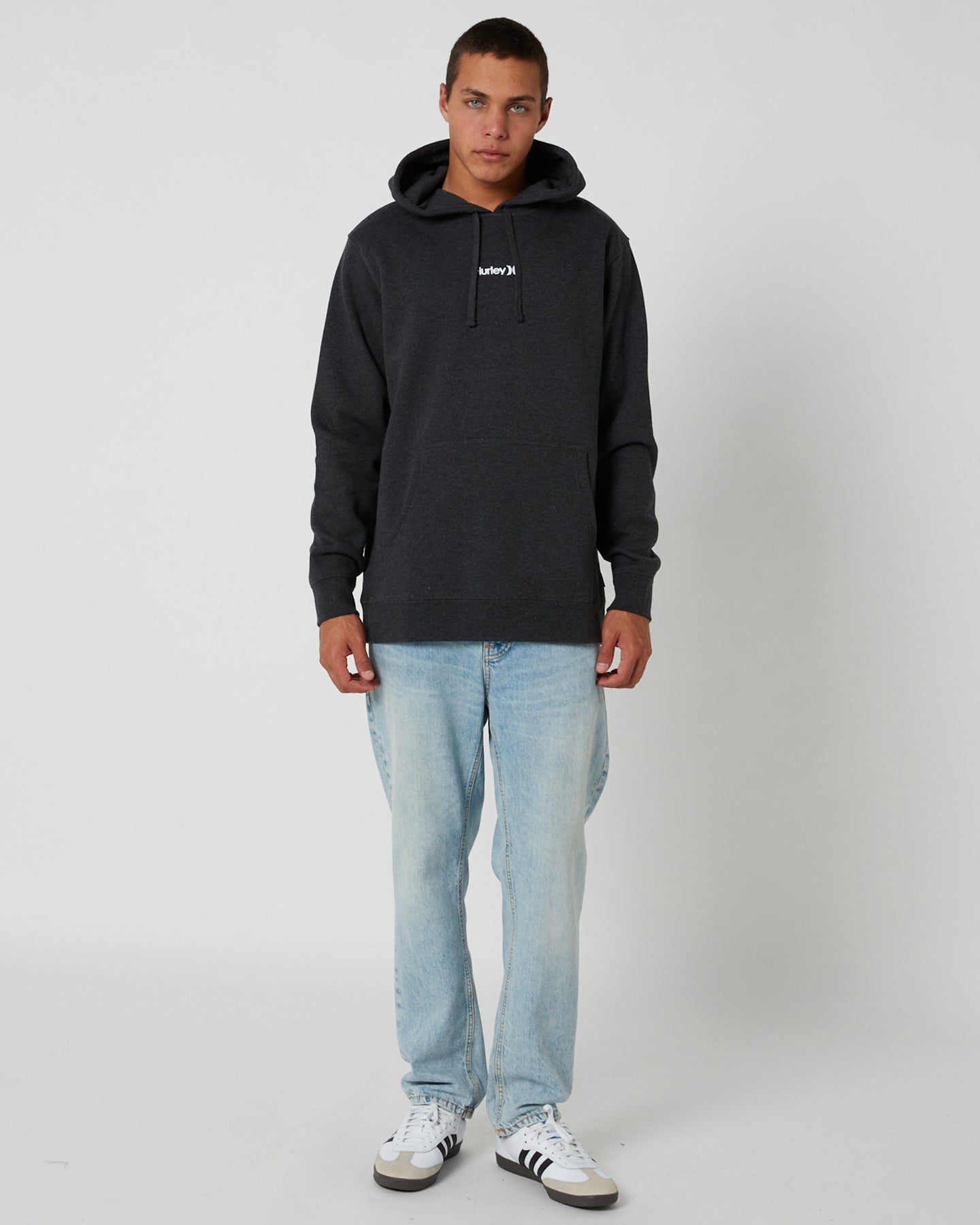 Hurley One & Only Pullover - Heather Black (view 5)