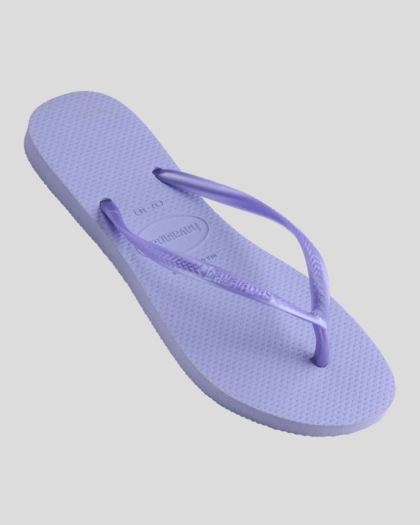 Havaianas Kids Slim Metallic - Lilac Breeze (view 3)