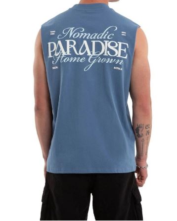 Nomadic Paradise Home Grown Street Muscle in Moonlight Blue - back