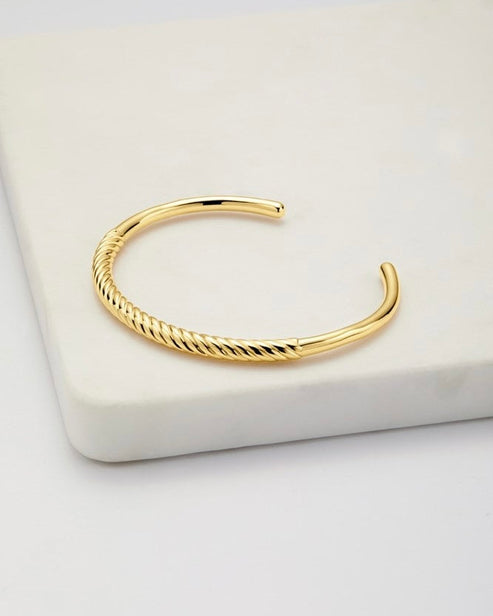 Tia Cuff Bracelet - Gold
