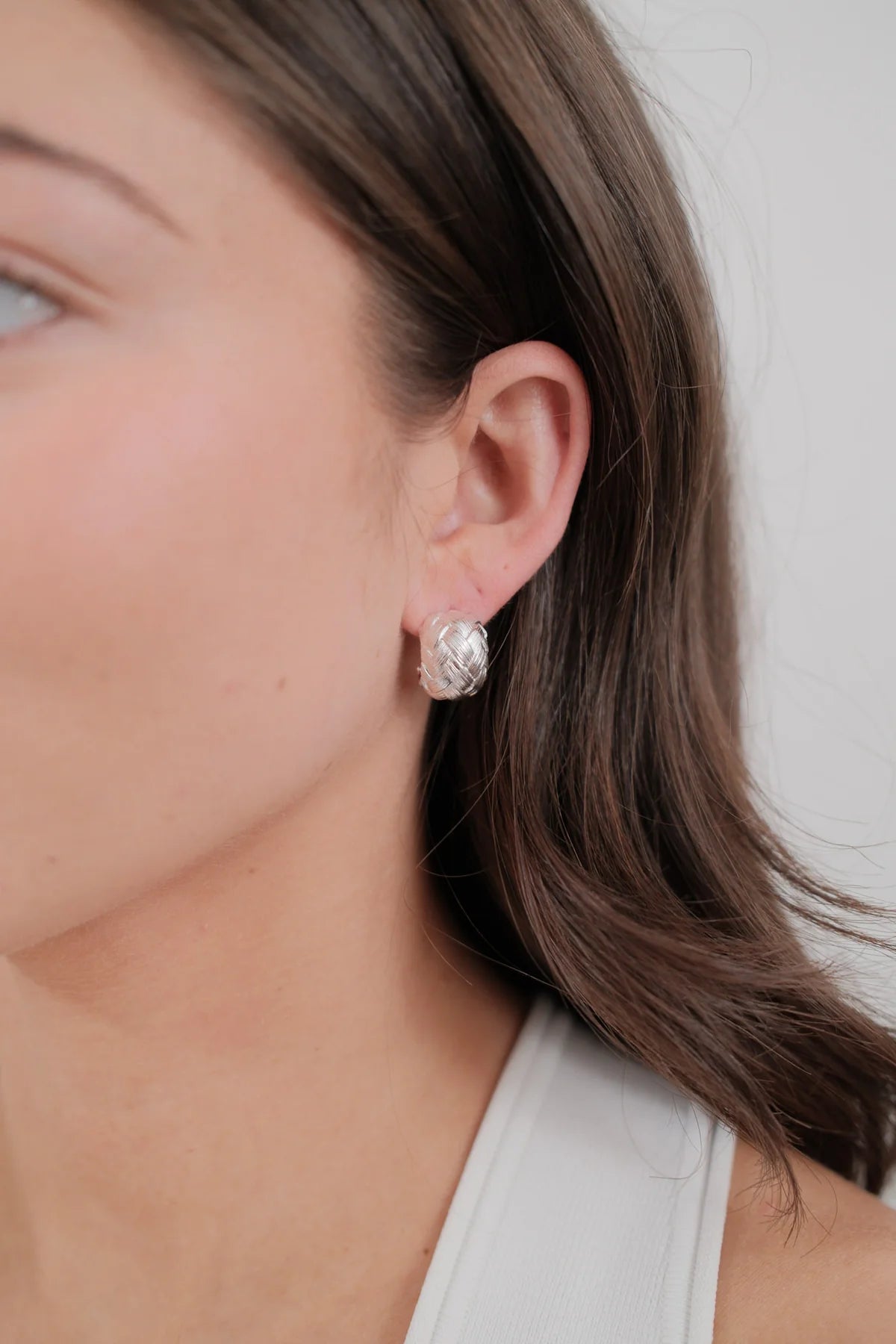 Zafino Eleni Earring - Silver (view 2)