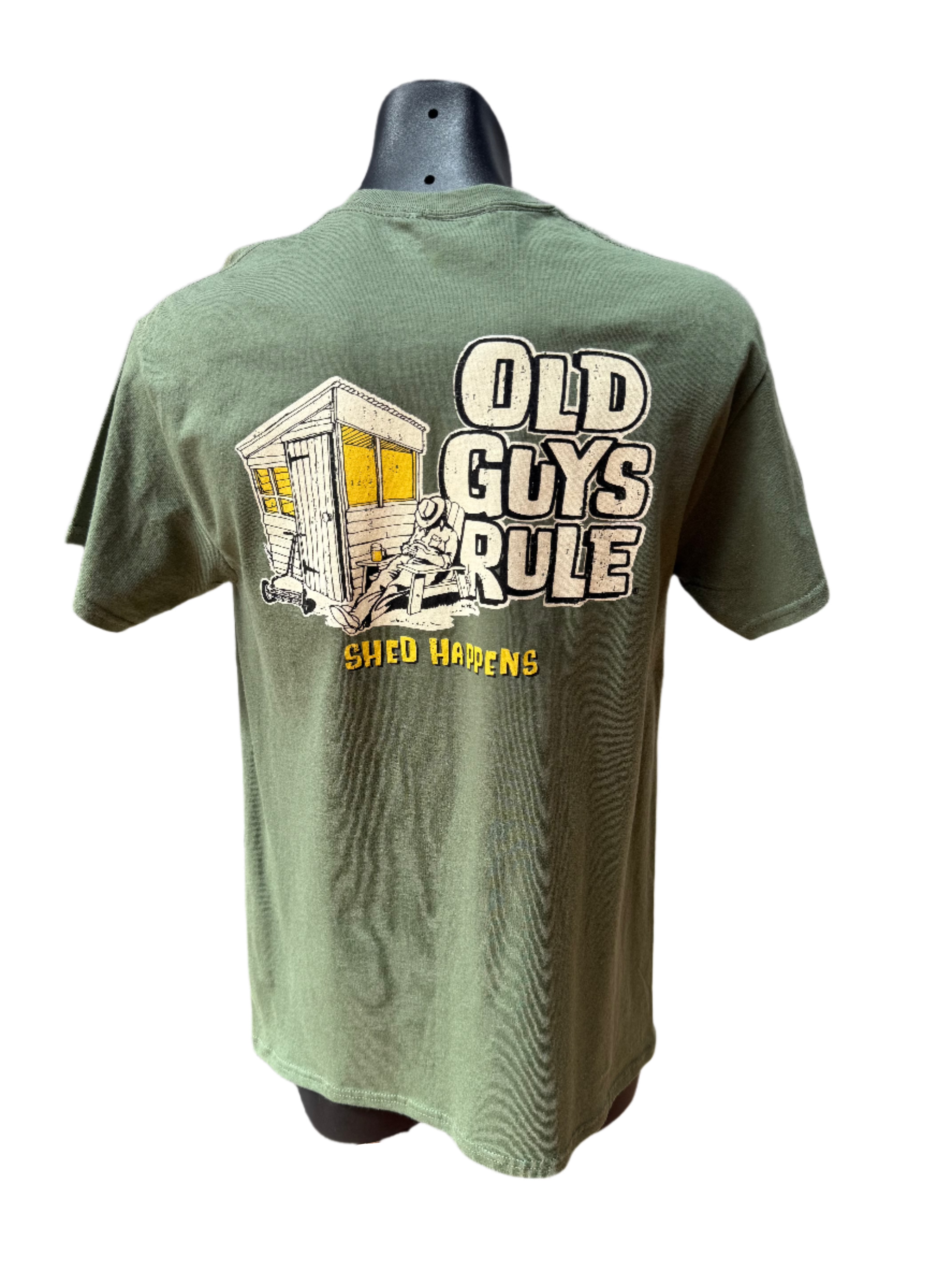 Shed Happens Tee - Military - Catani Clothing