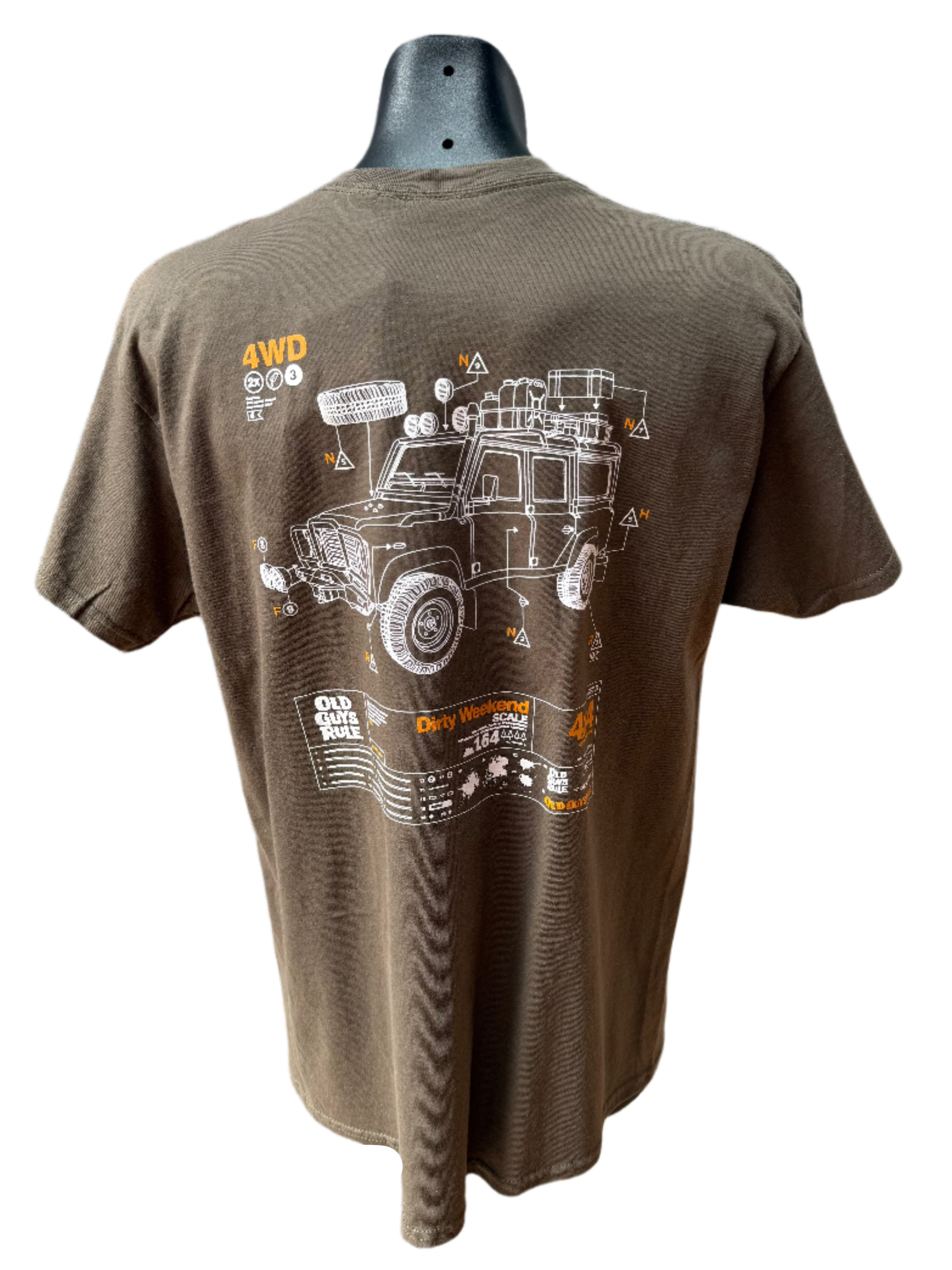 Dirty Weekend Tee - Olive - Catani Clothing