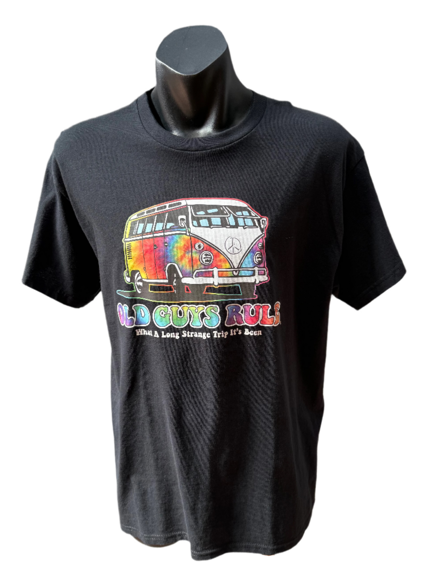 What A Long Strange Trip It's Been Tee - Black