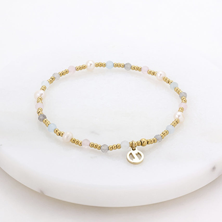Zafino Denver Bracelet in Sea and Gold