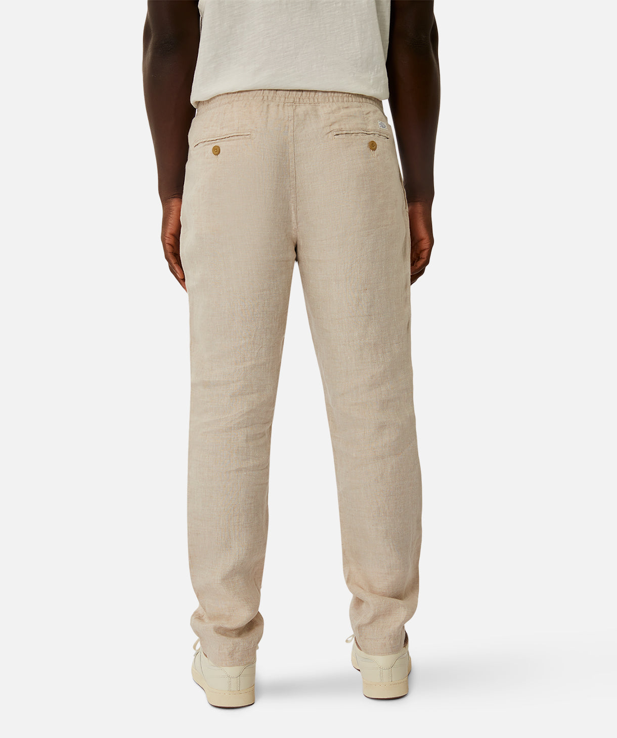 Industrie The Capri Linen Pant - YD Wheat (view 4)