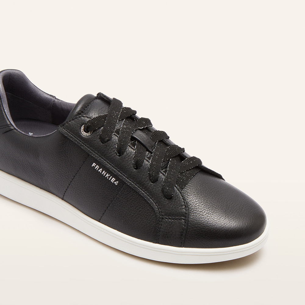 Jackie V Sneaker - Black Tumbled - Catani Clothing