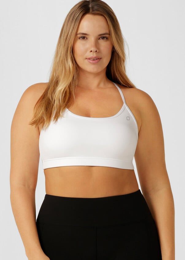 Sammy Sports Bra - White - Catani Clothing