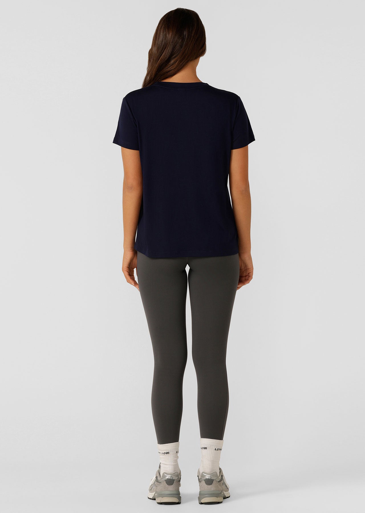 Lotus Tee - Navy
