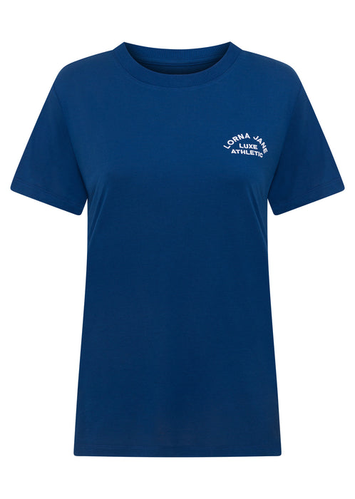 Lotus Tee - Riviera Blue