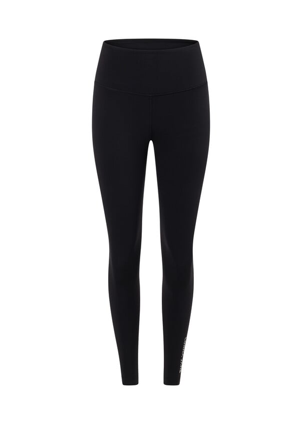 Lotus No Chafe Ankle Biter Leggings - Black