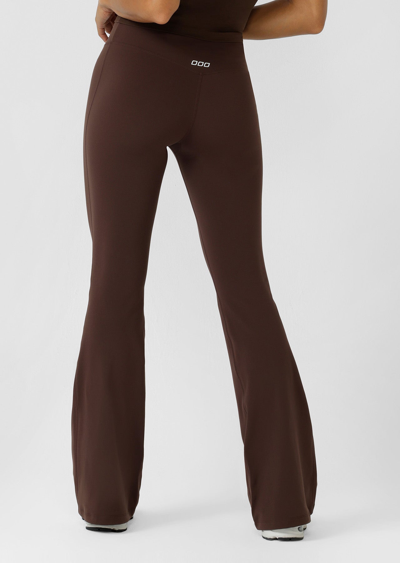 Lotus Flared Leggings - Espresso