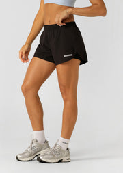 Lorna Jane Lightspeed Run Shorts Black front