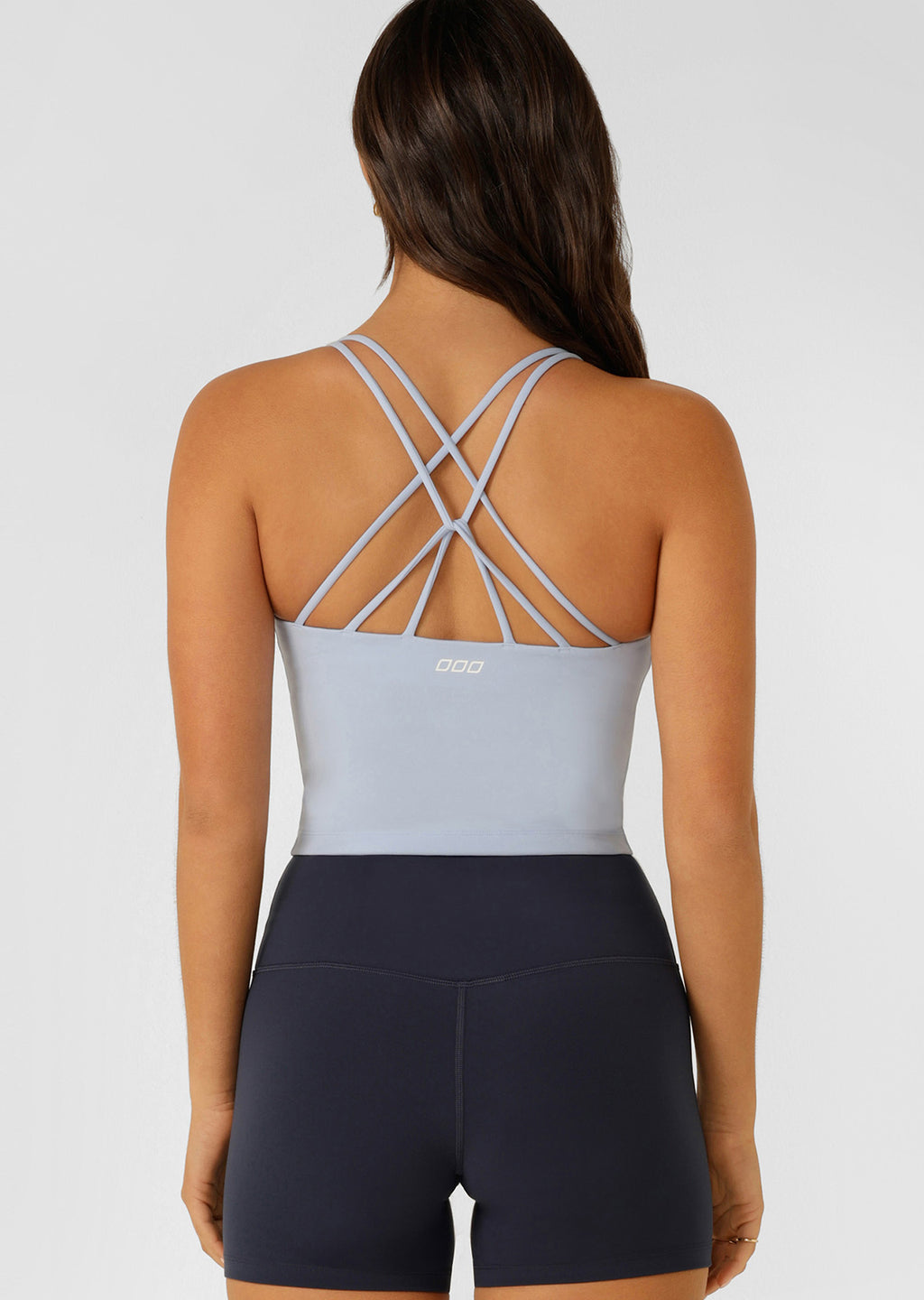 Lotus Bra Tank Combo - Oxford Blue