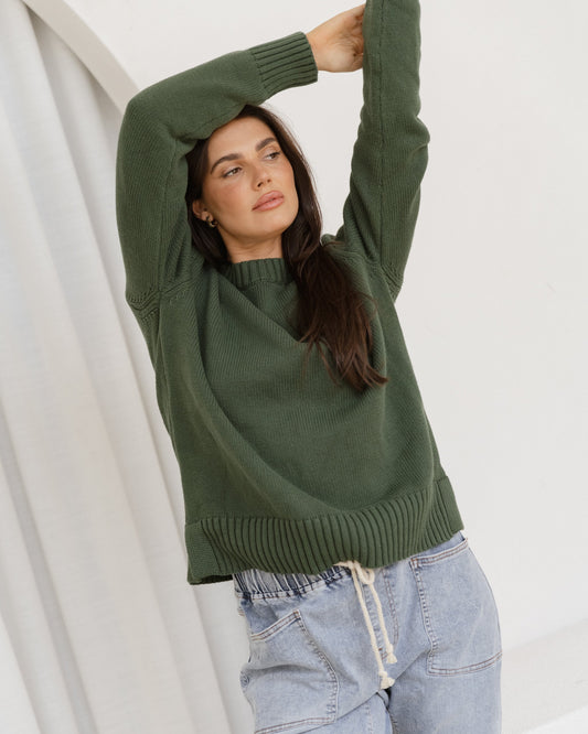 Andy Sweater - Dark Green