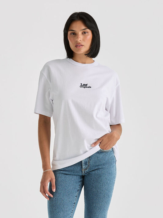 W Originals Relaxed Tee - White